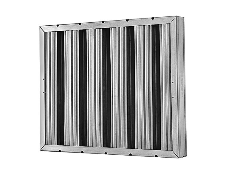 Standard Size 2" Aluminum Baffle Grease Filters Good Filter Company