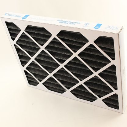 Pleated Activated Charcoal/Carbon Air Filters - 2" Thickness
