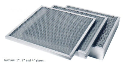 Custom 304 Stainless Steel Air Filter, 1" thickness